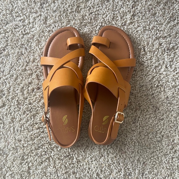 Franco Sarto Gia Wedge Sandal Sz 8.5 NWOB - Picture 4 of 7